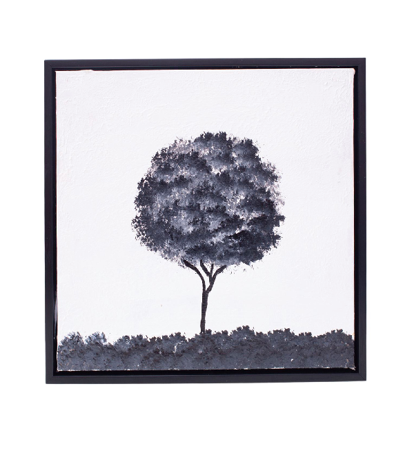 Charcoal Forest Art Set Paintings