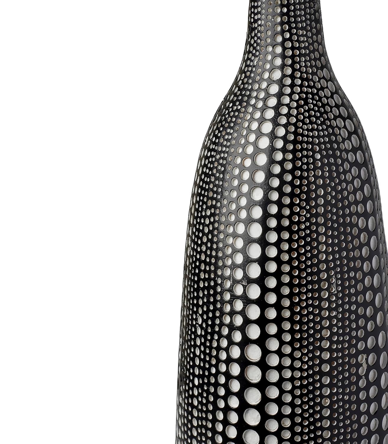 Polka Black Vase (Tall)