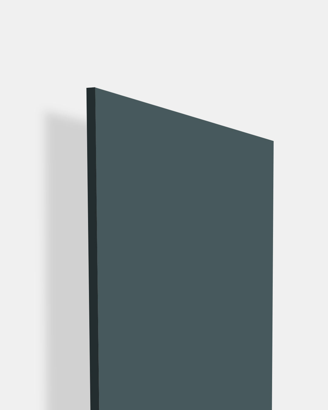 Aqua Teal Zero Matte Finish Laminate Panel 