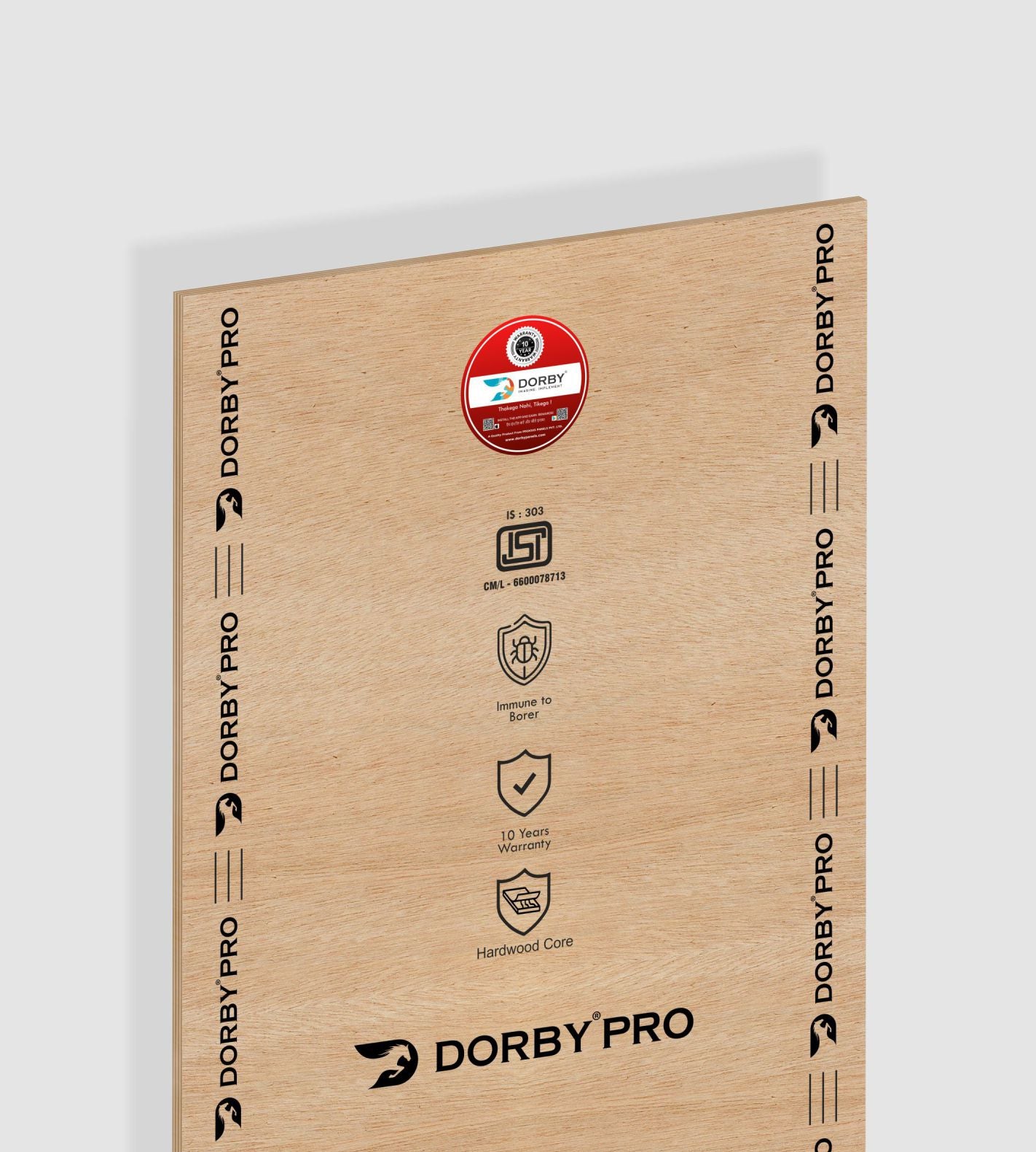 Dorby Pro Eco-friendly & Durable MR plywood 